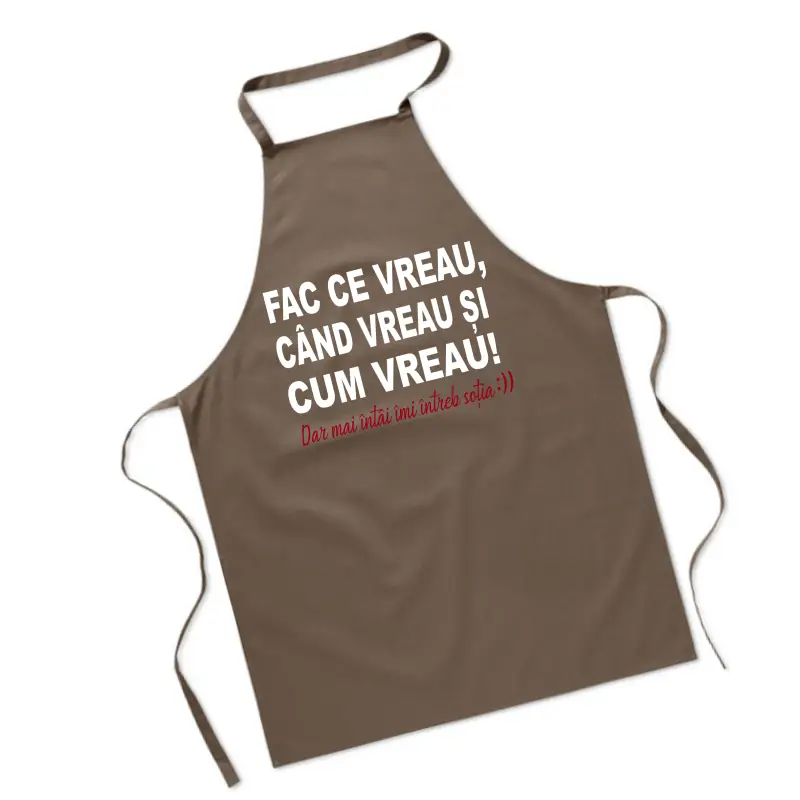 Fac ce vreau cand vreau si cum vreau, sort personalizat, model sogs021